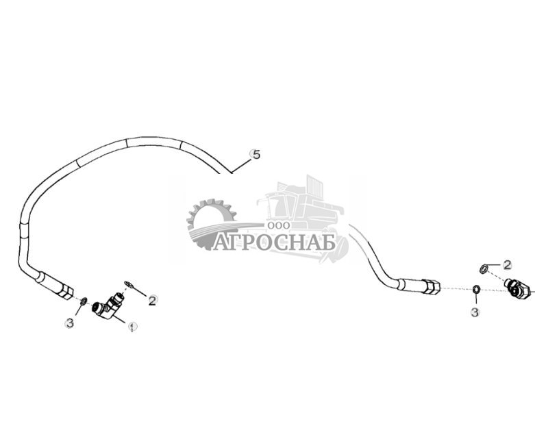 ETN135312 Узел шланга, DF180 и DF230 - ST870245 43.jpg